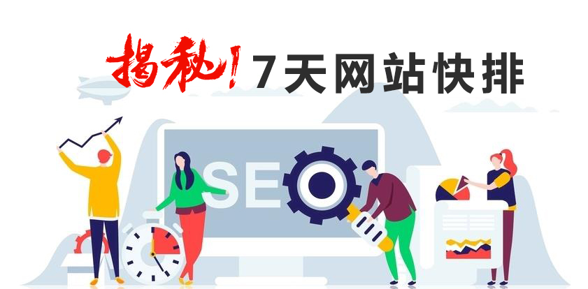7天百度网站快速排名